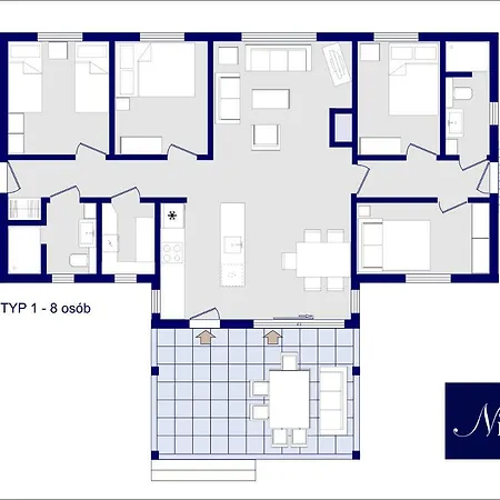 度假居 Nord Haus, - Wynajem Bezposredni *