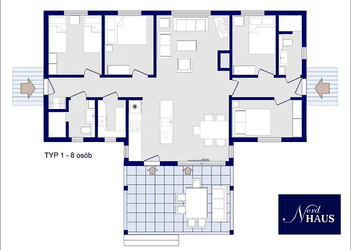 بيت للعطل Nord Haus, - Wynajem Bezposredni *